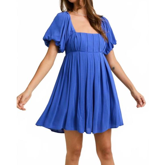 LE LIS Dresses & Skirts - NEW LE LIS birdie mini dress in blue